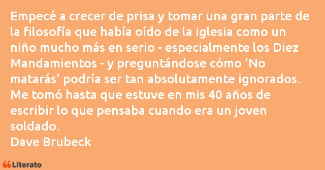 Frases de Dave Brubeck