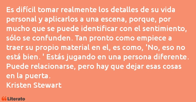 Frases de Kristen Stewart