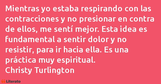 Frases de Christy Turlington