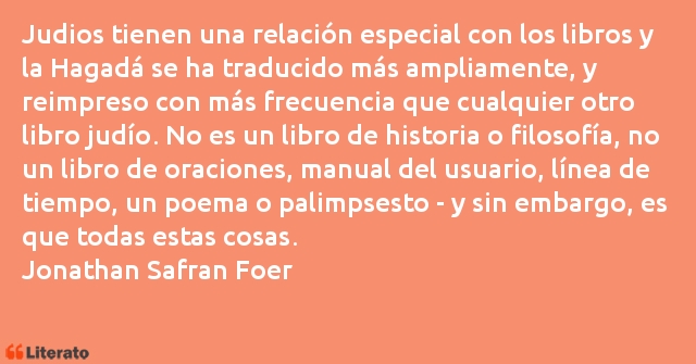 Frases de Jonathan Safran Foer