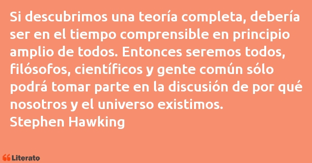 Frases de Stephen Hawking