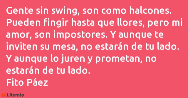 Frases de Fito Páez