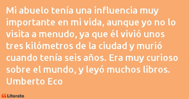 Frases de Umberto Eco