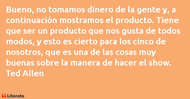 Frases de Ted Allen