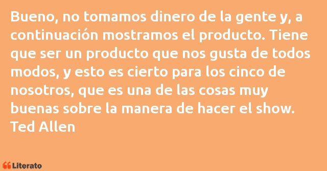 Frases de Ted Allen