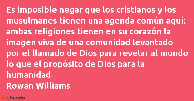 Frases de Rowan Williams