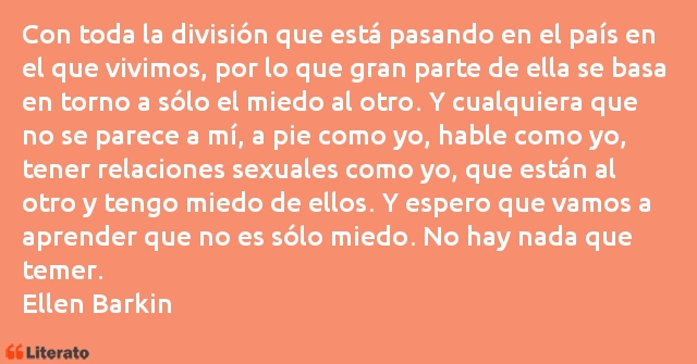 Frases de Ellen Barkin