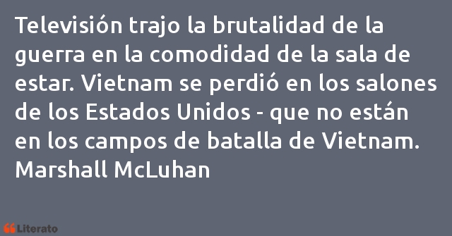 Frases de Marshall McLuhan