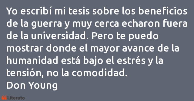 Frases de Don Young