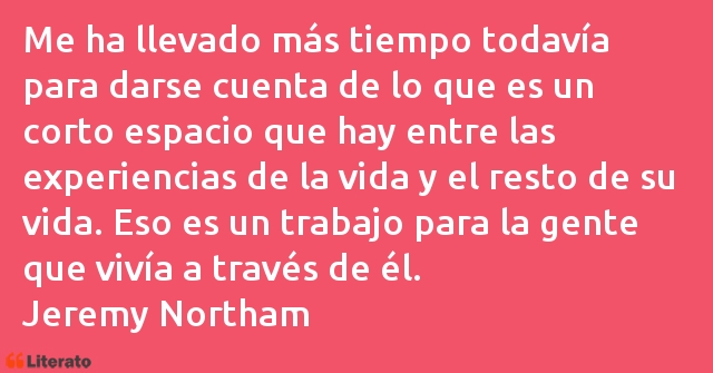 Frases de Jeremy Northam