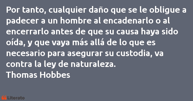 Frases de Thomas Hobbes