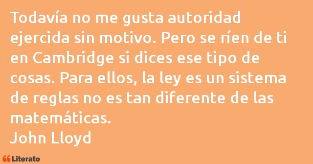 Frases de John Lloyd