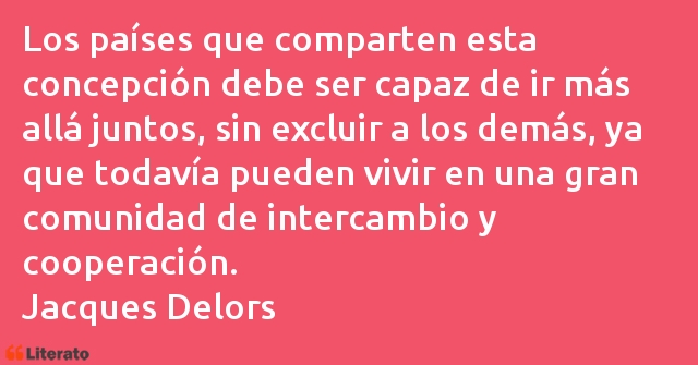 Frases de Jacques Delors