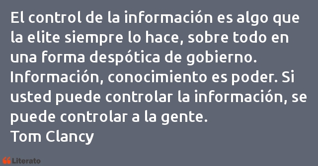 Frases de Tom Clancy