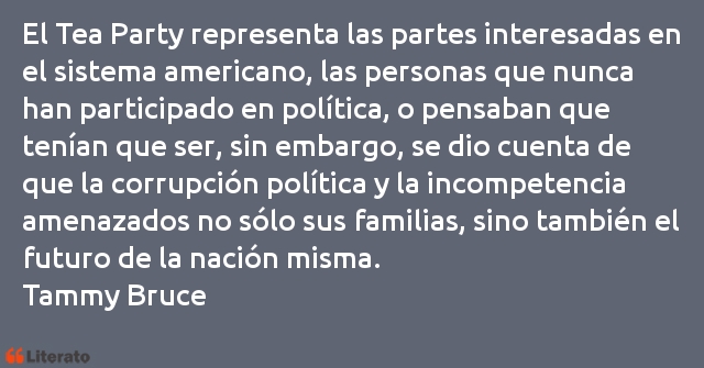 Frases de Tammy Bruce