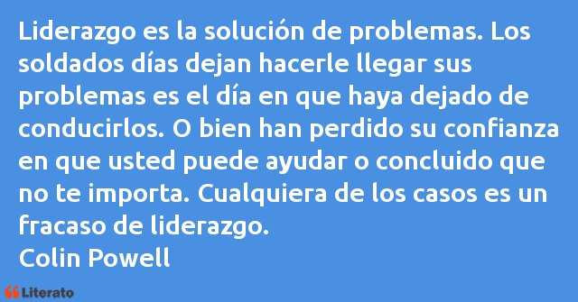 Frases de Colin Powell