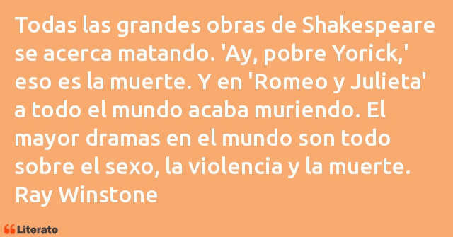 Frases de Ray Winstone