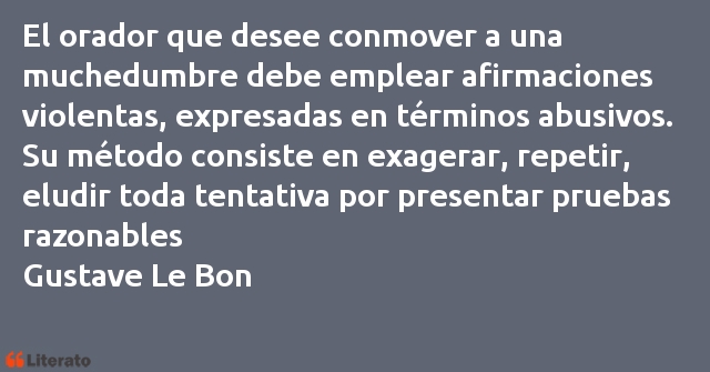 Frases de Gustave Le Bon