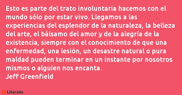 Frases de Jeff Greenfield