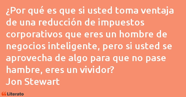 Frases de Jon Stewart