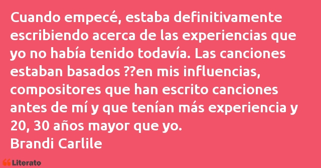 Frases de Brandi Carlile