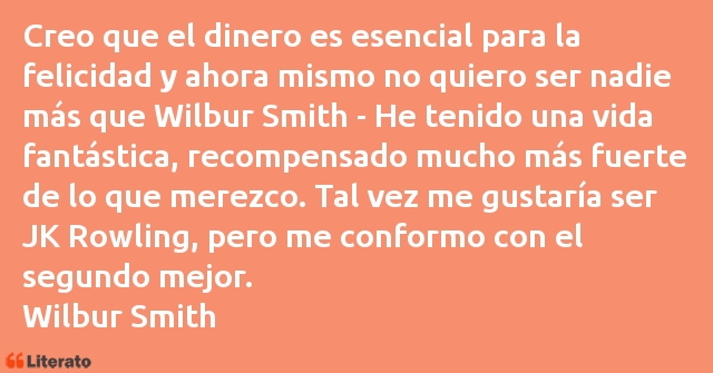 Frases de Wilbur Smith