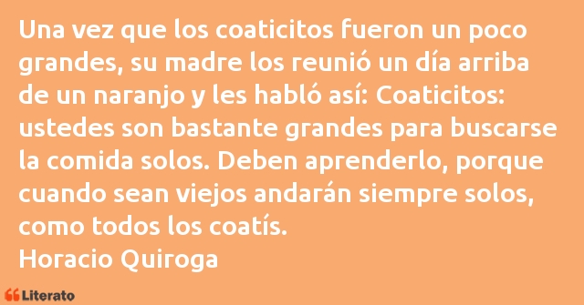 Frases de Horacio Quiroga