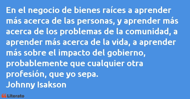 Frases de Johnny Isakson