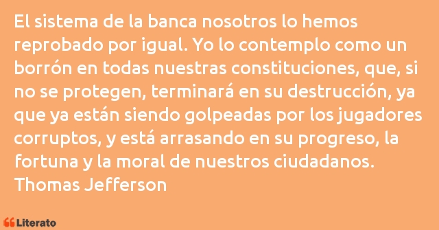 Frases de Thomas Jefferson