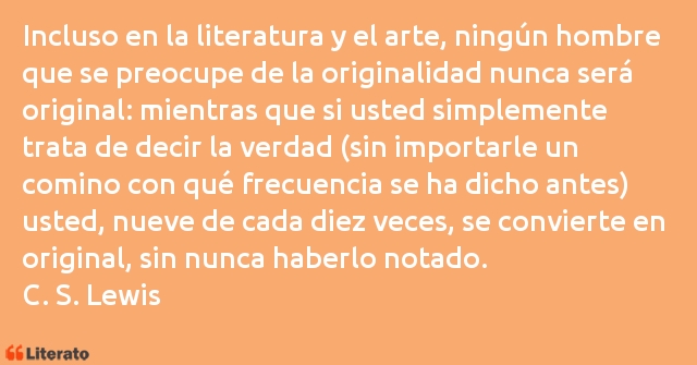 Frases de Clive Staples Lewis