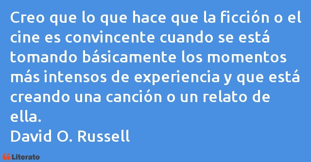 Frases de David O. Russell