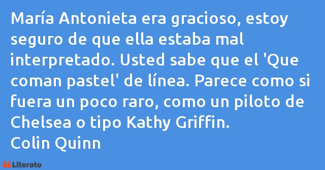 Frases de Colin Quinn