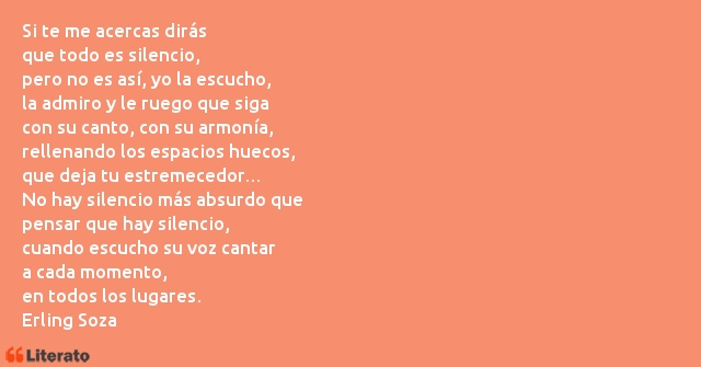 Frases de Erling Soza
