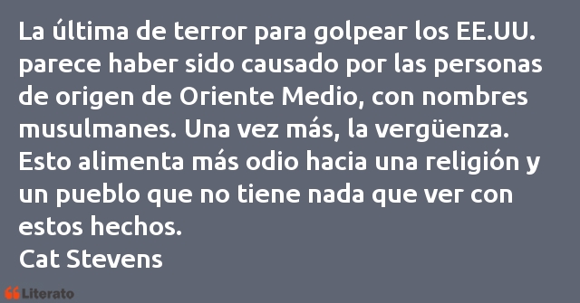 Frases de Cat Stevens