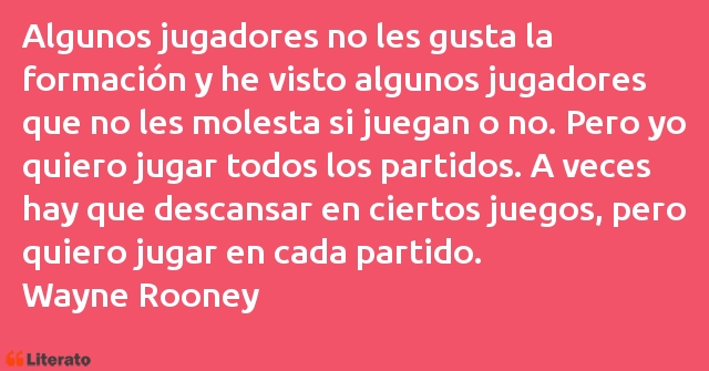 Frases de Wayne Rooney