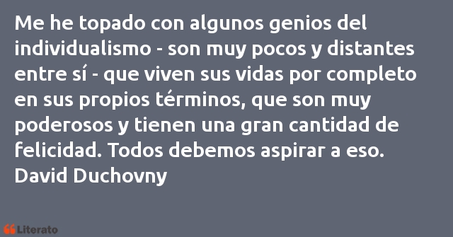 Frases de David Duchovny