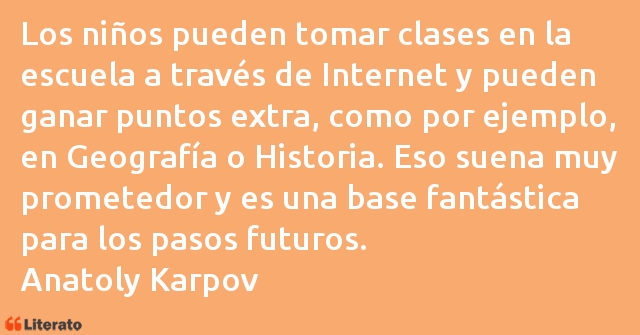 Frases de Anatoly Karpov