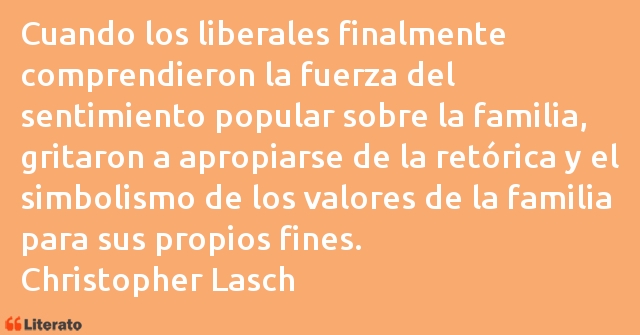 Frases de Christopher Lasch