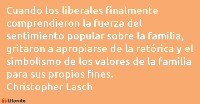 Frases de Christopher Lasch