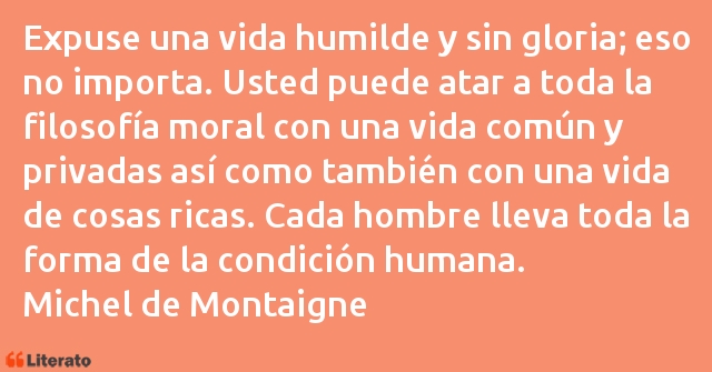 Frases de Michel de Montaigne