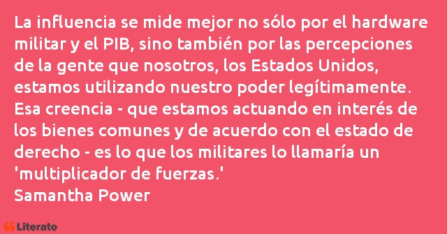 Frases de Samantha Power