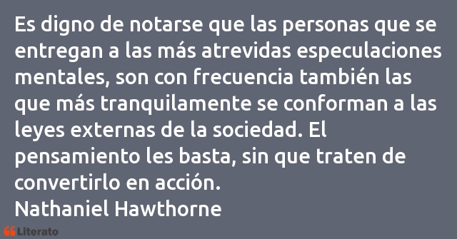 Frases de Nathaniel Hawthorne