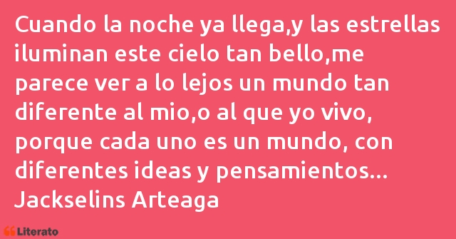 Frases de Jackselins Arteaga