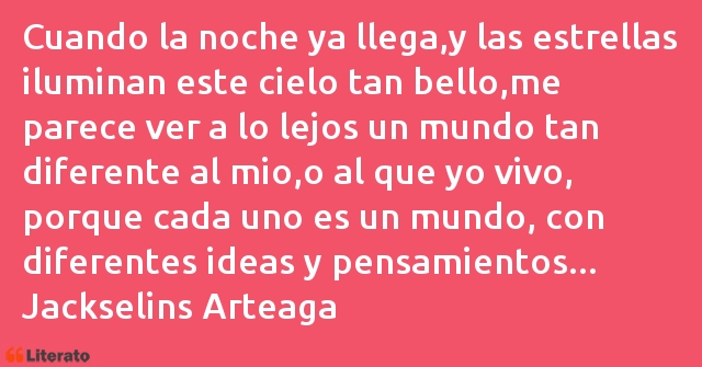 Frases de Jackselins Arteaga