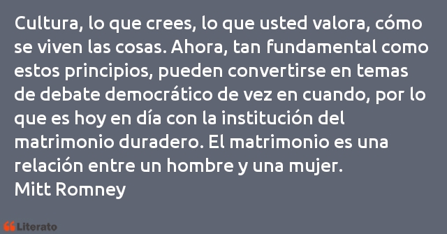 Frases de Mitt Romney