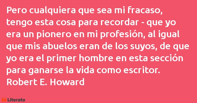 Frases de Robert E. Howard