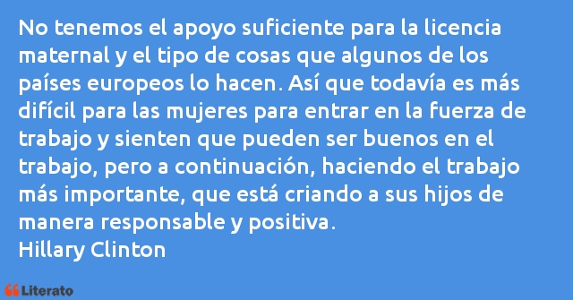 Frases de Hillary Clinton