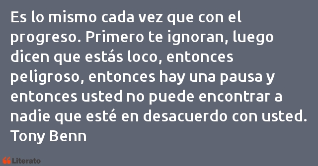 Frases de Tony Benn