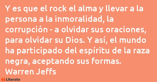 Frases de Warren Jeffs