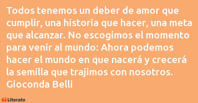 Frases de Gioconda Belli